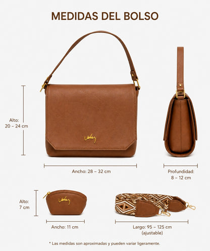Combo Carriel - 🎁 Bolso + Monedero de regalo